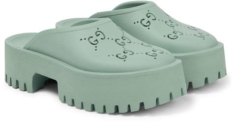 gucci clogs green|latest gucci slippers for ladies.